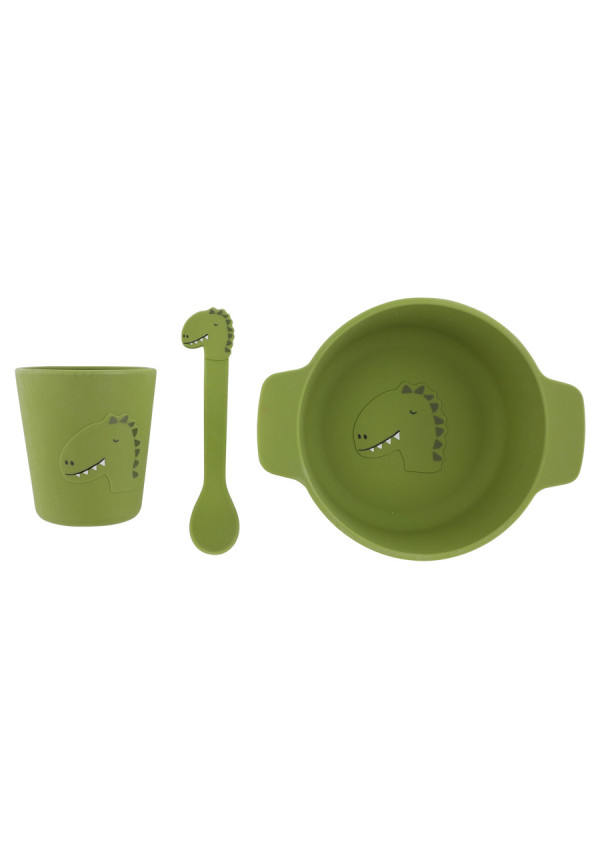 JUEGO COMIDA BEBE SILICONA 