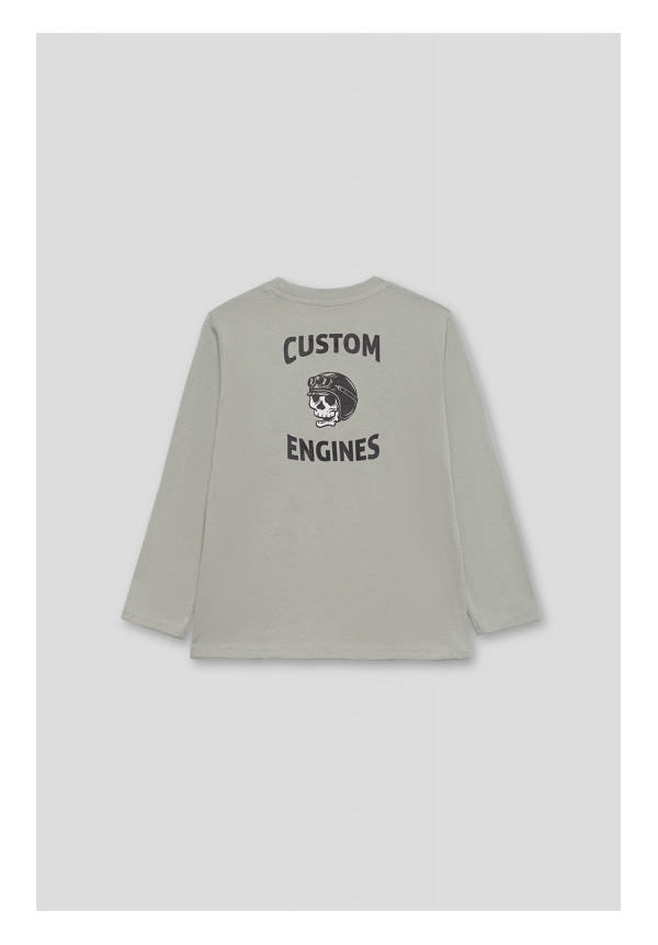 CAMISETA NIÑO VERDE AMAZONAS