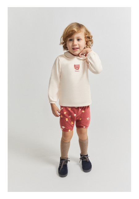 CONJUNTO RECIEN NACIDO NIÑO CORAL