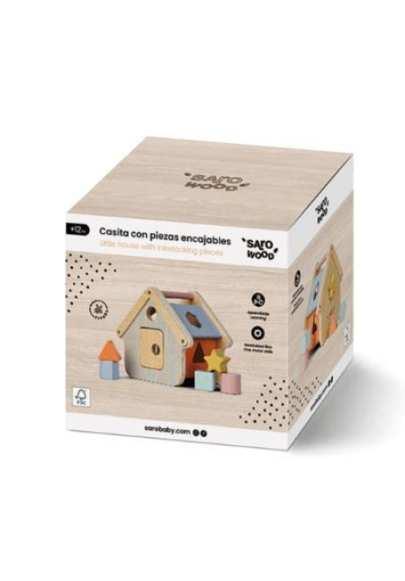 CASITA CON PIEZAS ENCAJABLES