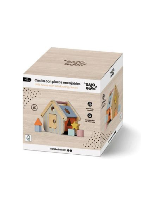 CASITA CON PIEZAS ENCAJABLES
