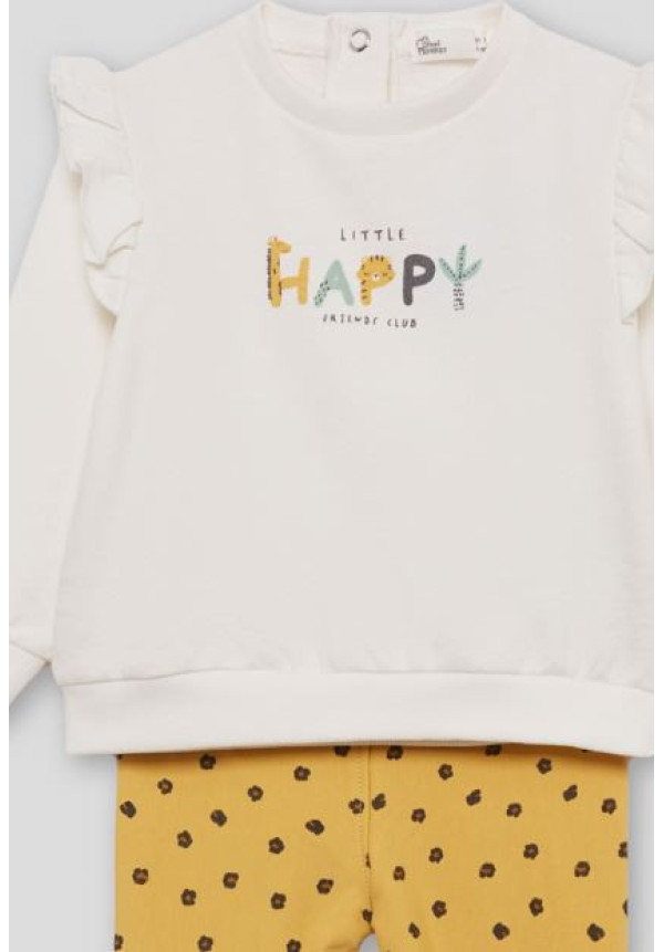 CONJUNTO BEBE NIÑA MAIZ 