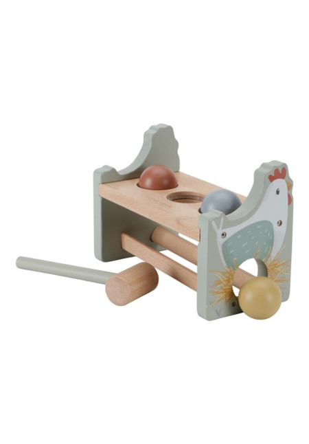 BANCO GOLPEO CON BOLA PEQUEÑA GRANJA