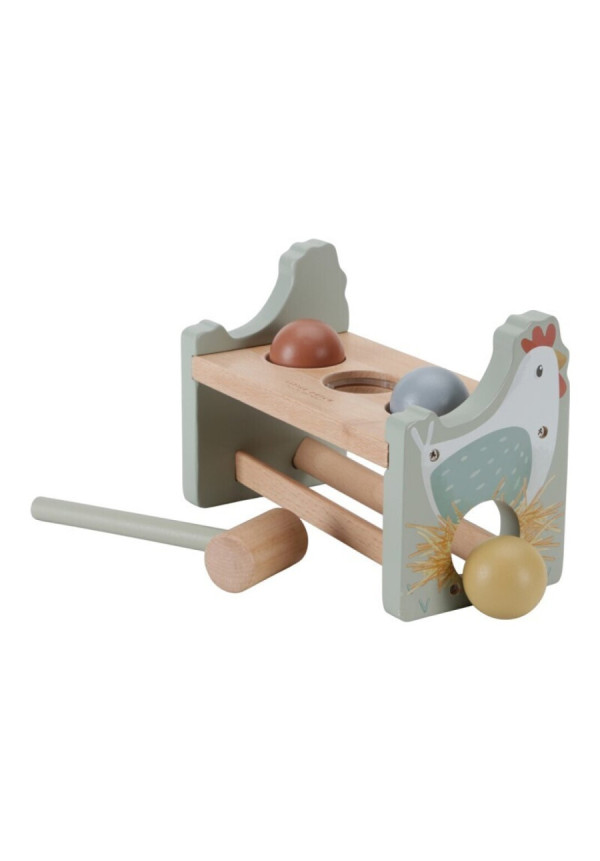 BANCO GOLPEO CON BOLA PEQUEÑA GRANJA