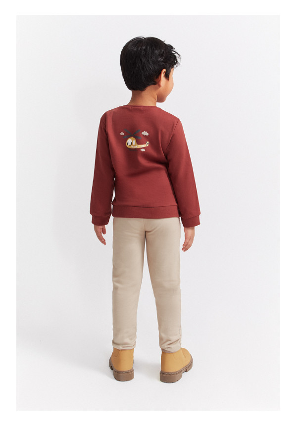 CONJUNTO BEBE NIÑO CORAL