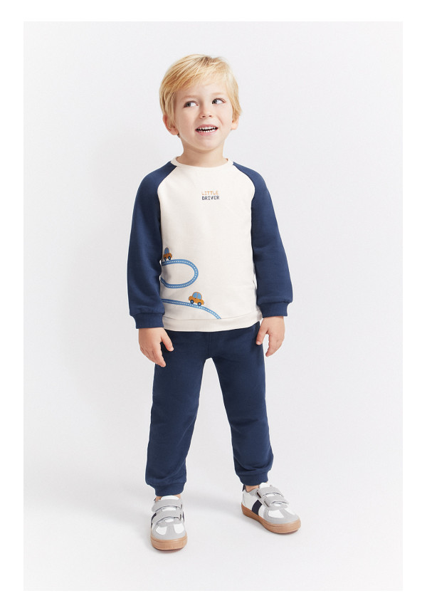 CONJUNTO RECIEN NACIDO NIÑO AZUL NOCHE