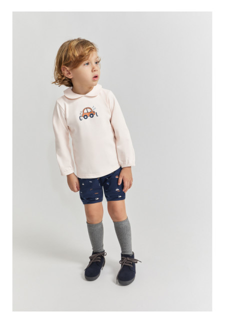 CONJUNTO RECIEN NACIDO NIÑO AZUL NOCHE