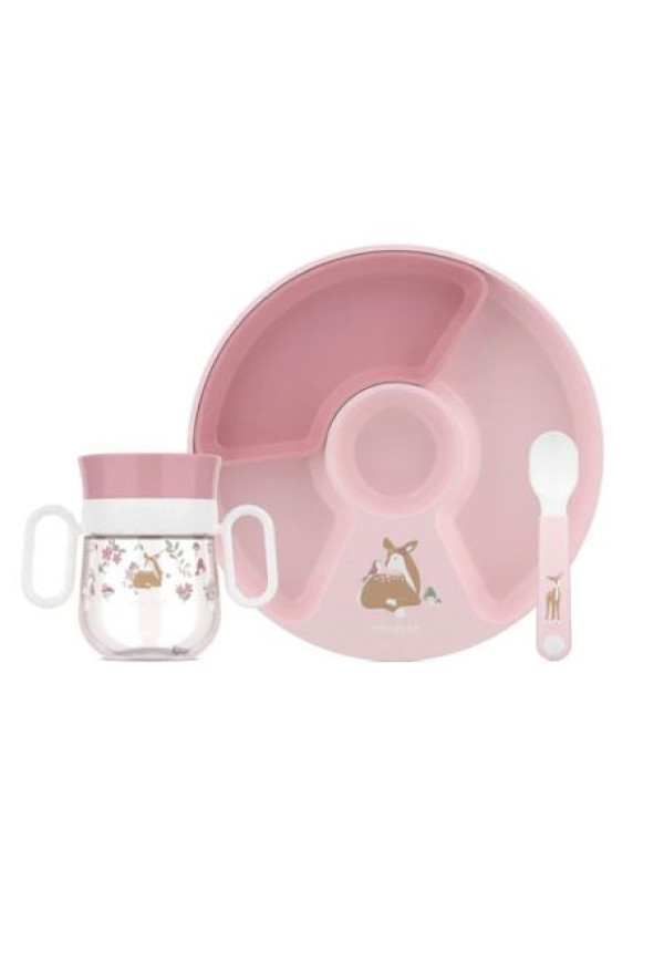 VAJILLA BEBE MIO 3 PCS FAIRY GARDEN