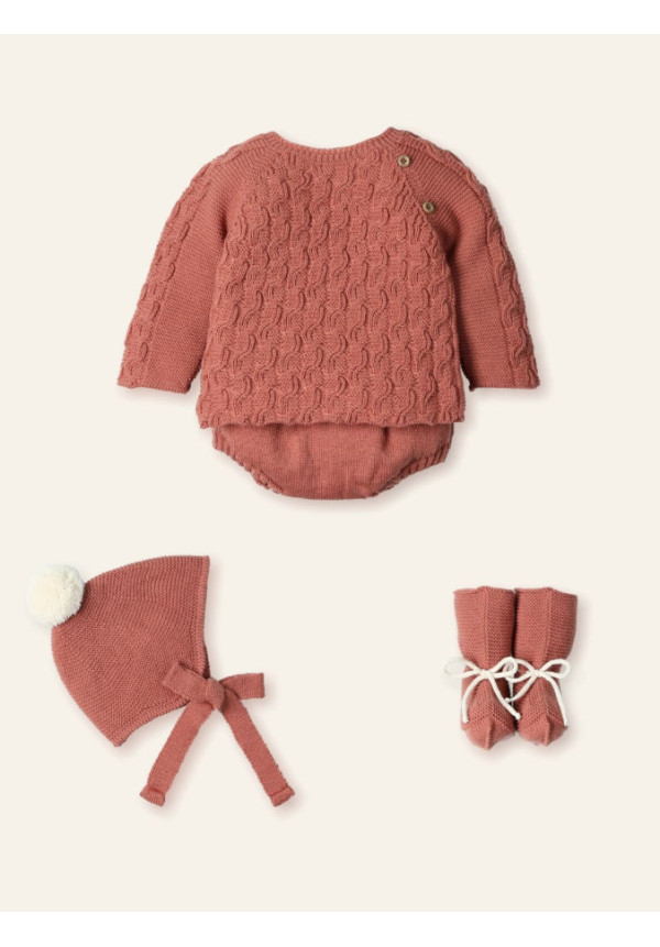 CONJUNTO BEBE 4P NIZA ARCE MAC ILUSION