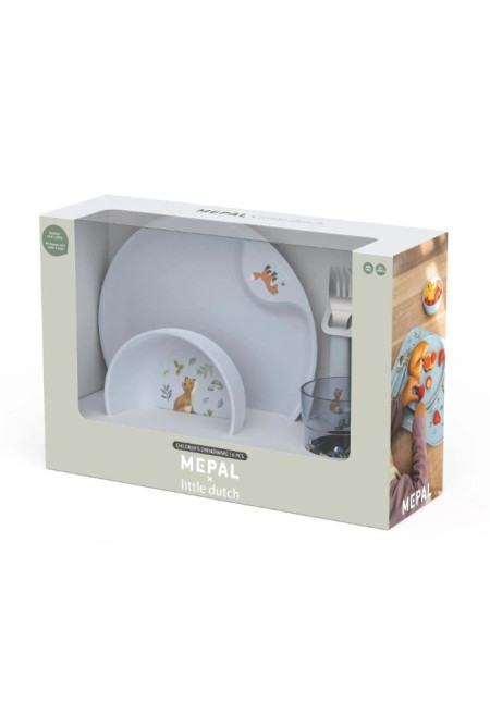 VAJILLA INFANTIL MIO 6 PCS FOREST FRIEND