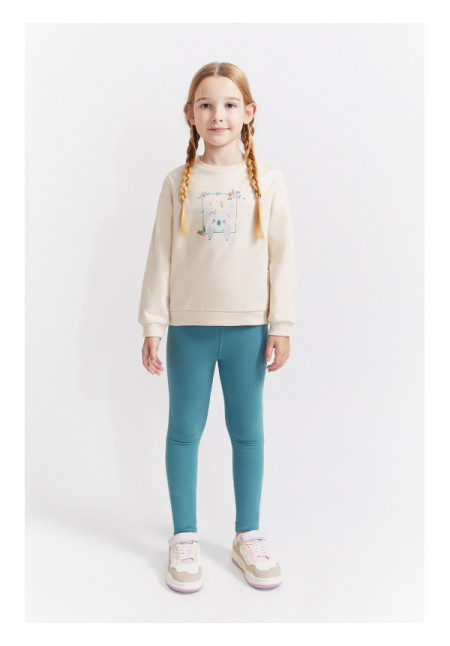 CONJUNTO BEBE NIÑA VERDE AMAZONAS