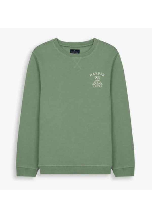 SUDADERA ARTHUR KIDS MIDOW GREEN