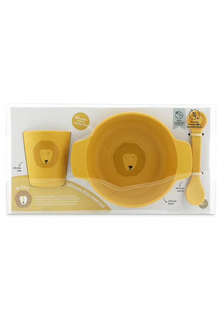 JUEGO COMIDA BEBE SILICONA 