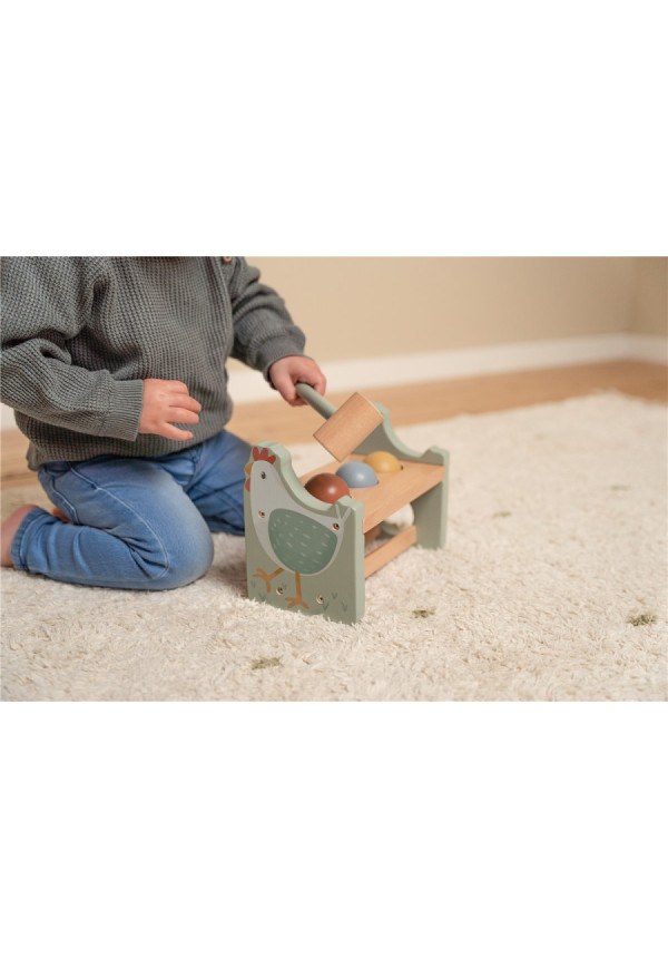 BANCO GOLPEO CON BOLA PEQUEÑA GRANJA