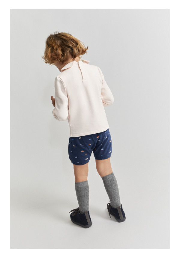 CONJUNTO RECIEN NACIDO NIÑO AZUL NOCHE