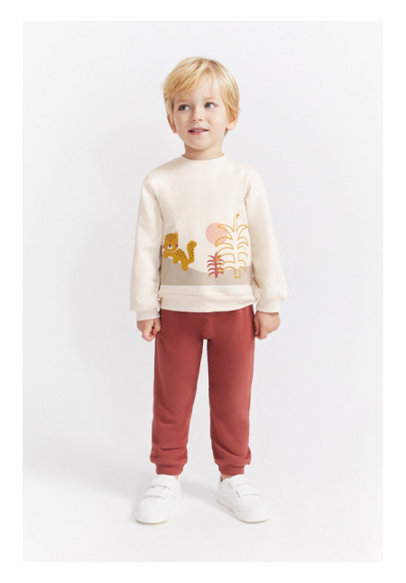 CONJUNTO RECIEN NACIDO NIÑO CORAL