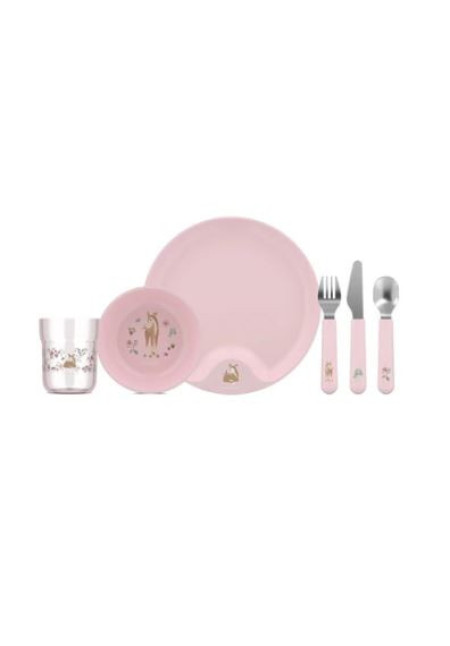 VAJILLA INFANTIL MIO 6 PCS FAIRY FLORAL