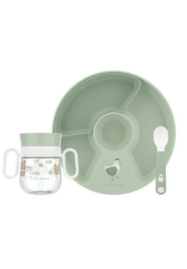 VAJILLA BEBE MIO 3 PCS PEQUEÑA GRANJA