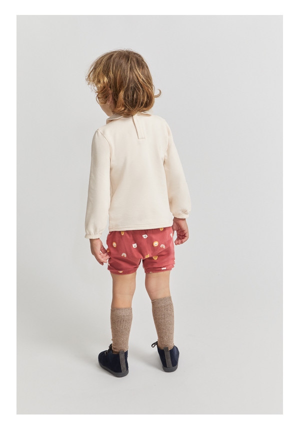 CONJUNTO RECIEN NACIDO NIÑO CORAL