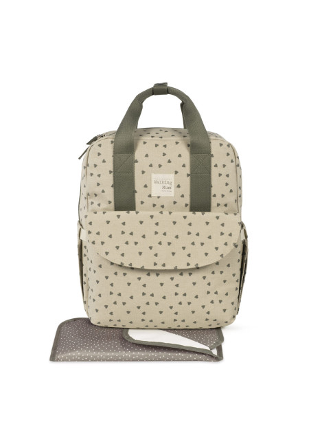 MOCHILA CORAZONES POPPY MUSGO