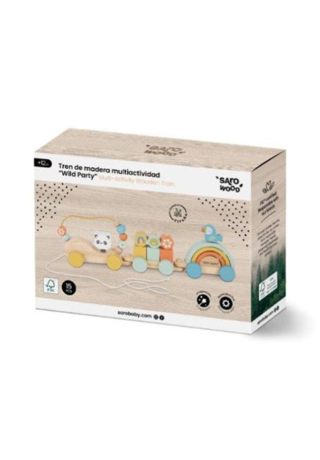 TREN DE MADERA MULTIACTIVIDAD *SARO*