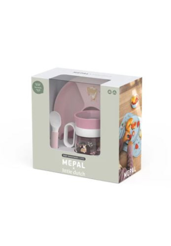 VAJILLA BEBE MIO 3 PCS FAIRY GARDEN