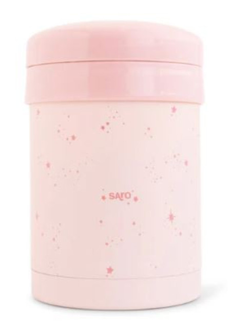 Termo papillero con secciones 700ml Rosa