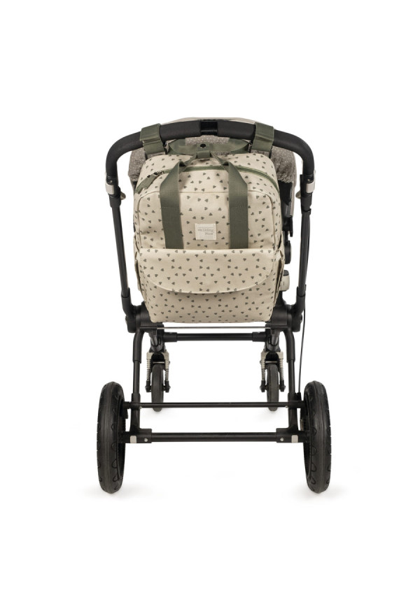 MOCHILA CORAZONES POPPY MUSGO