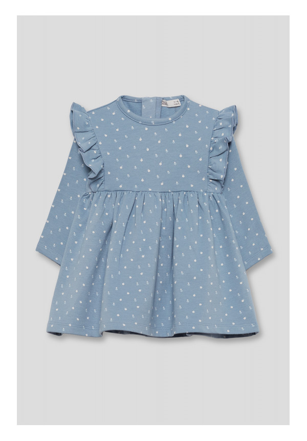 VESTIDO BEBE NIÑA AZULINA