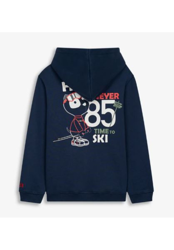 SUDADERA SKI KIDS NAVY BLUE
