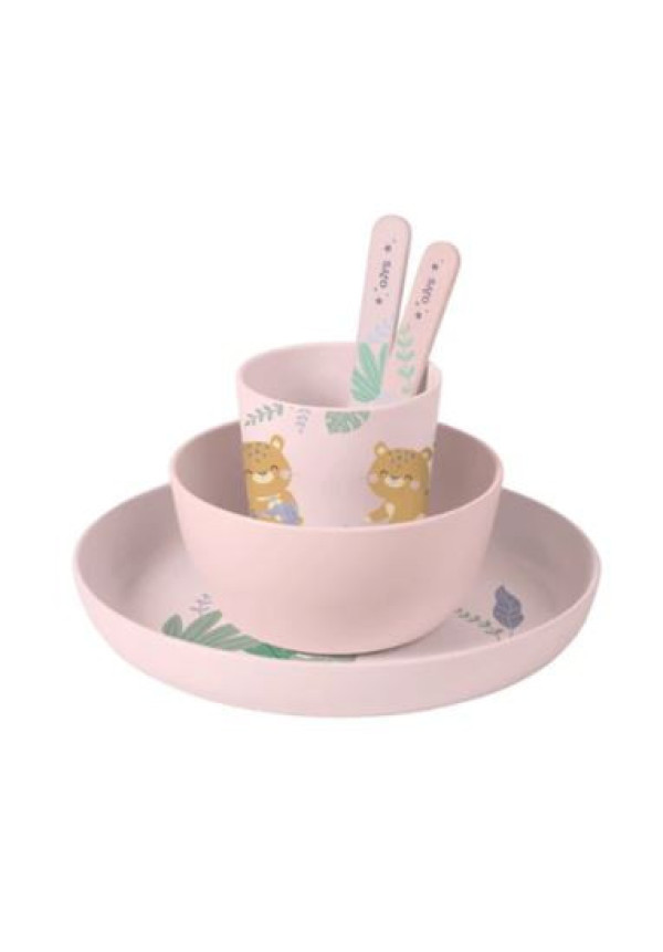 Vajilla 5 pzs microondas 