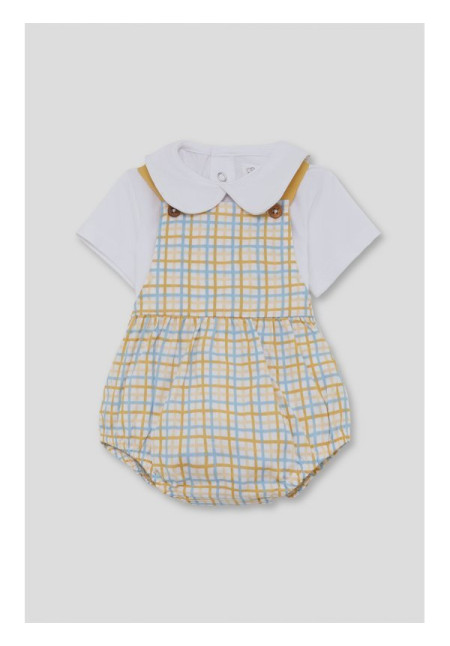 CONJUNTO RECIEN NACIDO  AMARILLO CLARO