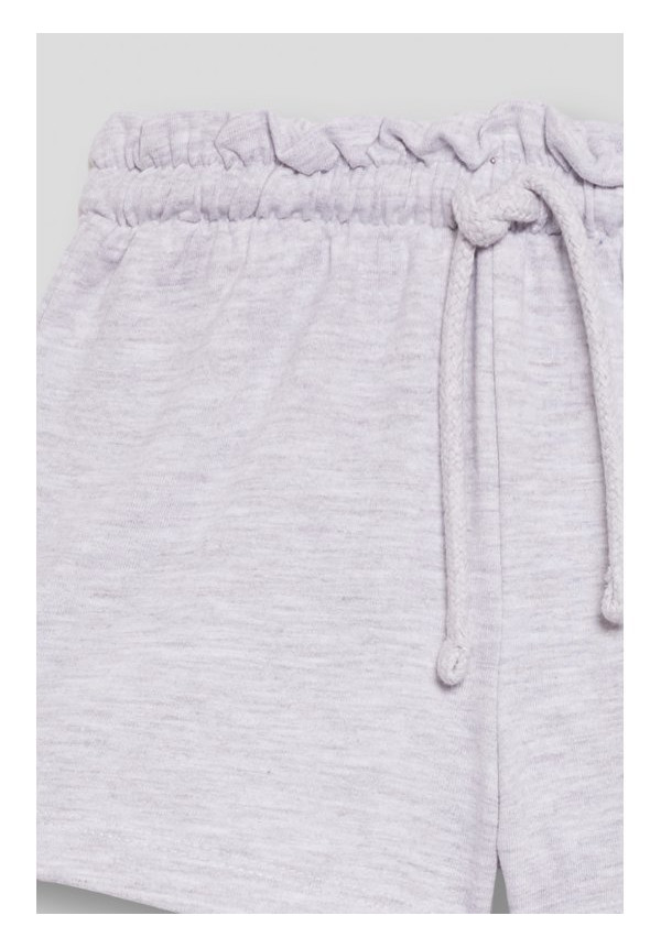 PANTALON CORTO NIÑA MARINO Y GRIS