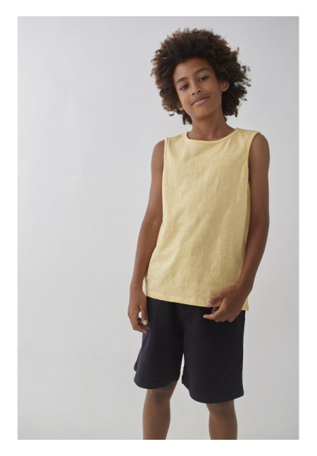 PANTALON CORTO NEGRO Y MARINO