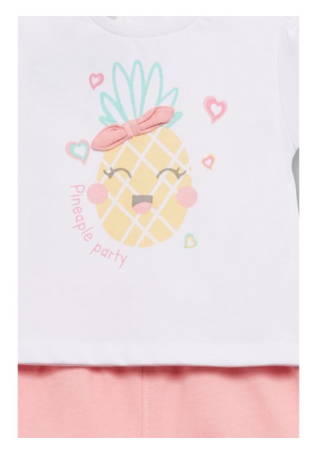 CONJUNTO BEBE NIÑA SALMON